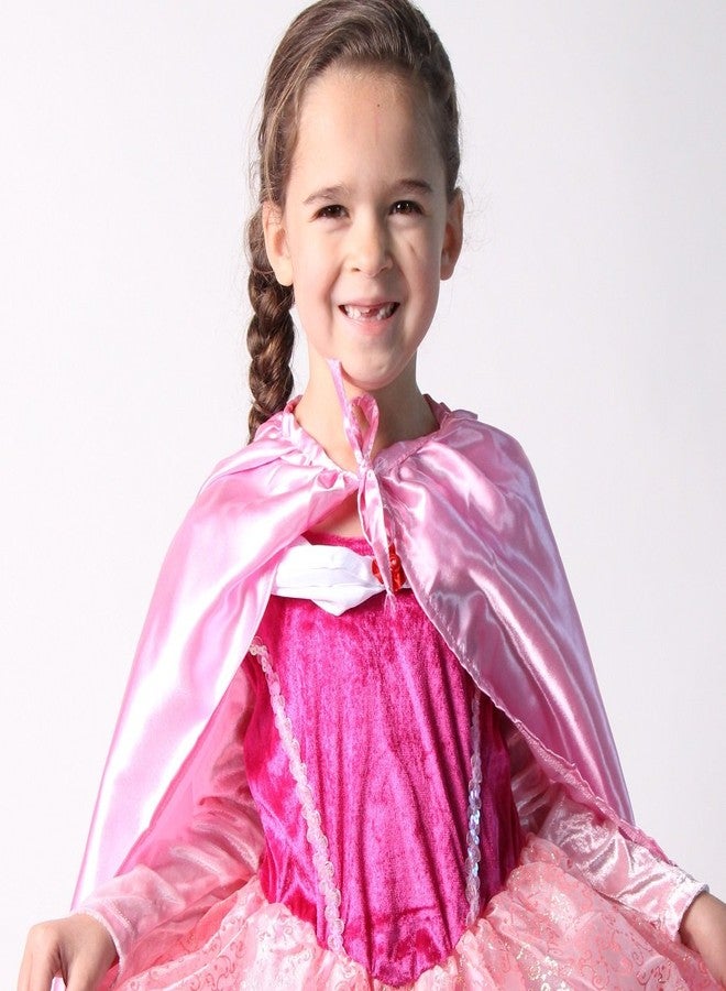 Making Believe Kids Superhero Cape - Satin - Pastel Pink - 20" - Image 4